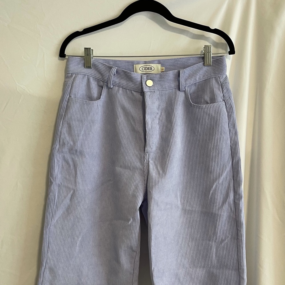 Lilac Corduroy Pants